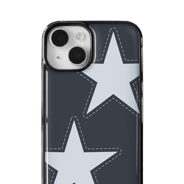 Star stitching Bluegrey (Epoxy case)
