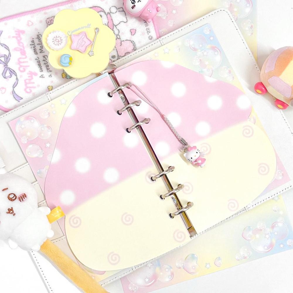 [pearlybutton⋆펄리버튼] a6 머쉬룸빌리지 속지세트