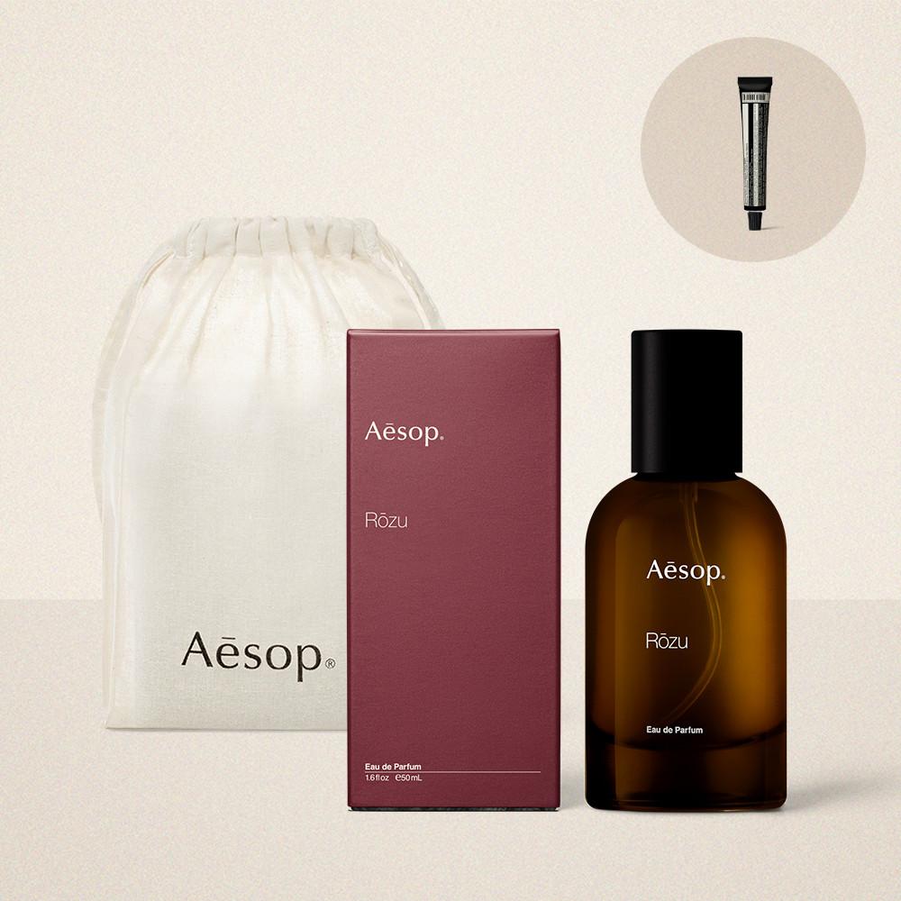 [이솝공식/코튼백제공] 로즈 오 드 퍼퓸 (향수) 50mL (+핸드 밤 15mL)