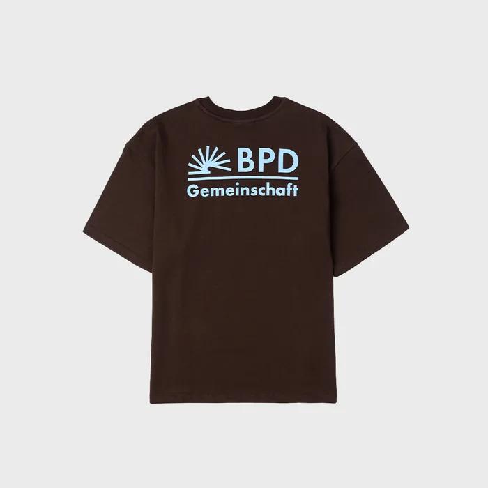 001 GEMEINSCHAFT TEE (BROWN)