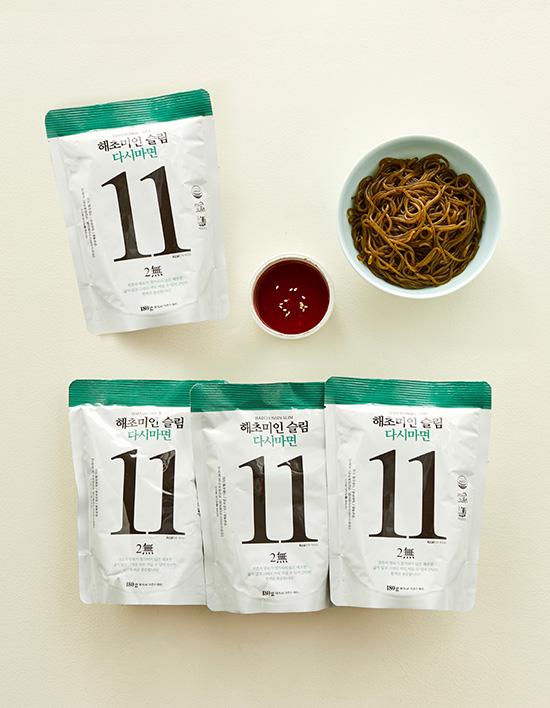 [해초미인] 슬림 다시마면 2종 (비빔소스 증정) (택1)