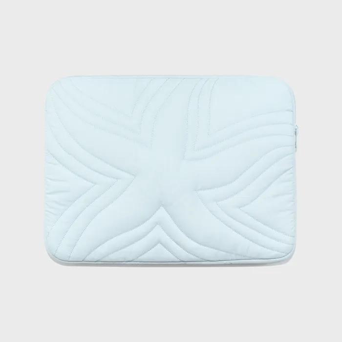 TCM bright logo laptop pouch (sky blue)