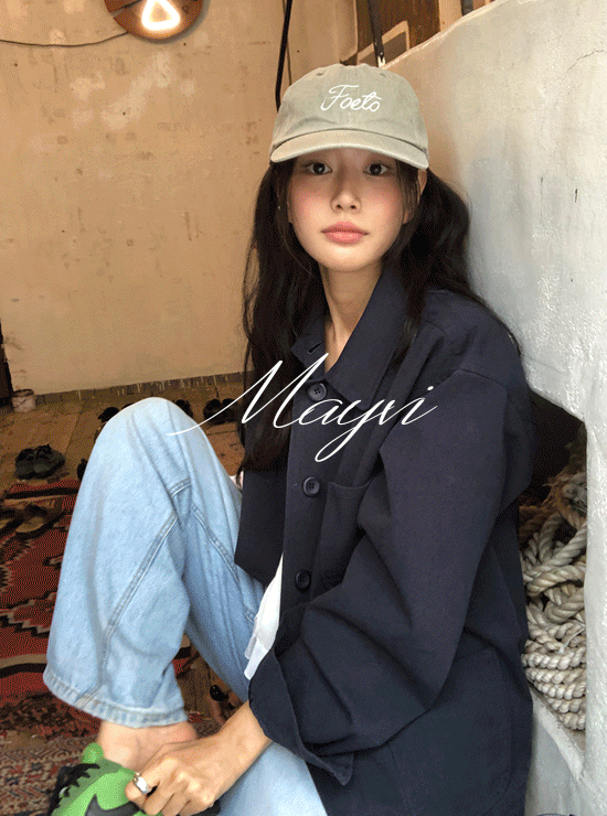 언더비 [당일발송🔥/스프링🌸/Mayvi] Busy 워싱 워크 자켓 (2 color)