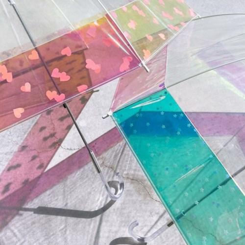 wpc우산 샤이니 튼튼한 투명우산 PT-039,040