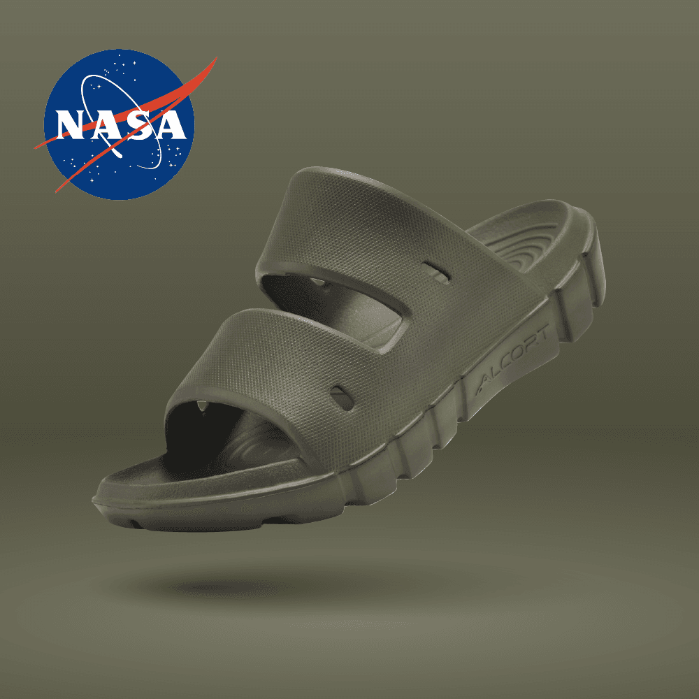 [공식판매처] 알코트 알타핏 리커버리 슬리퍼 OLIVE