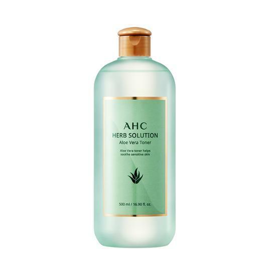 AHC 허브솔루션 알로에베라 토너 500ml