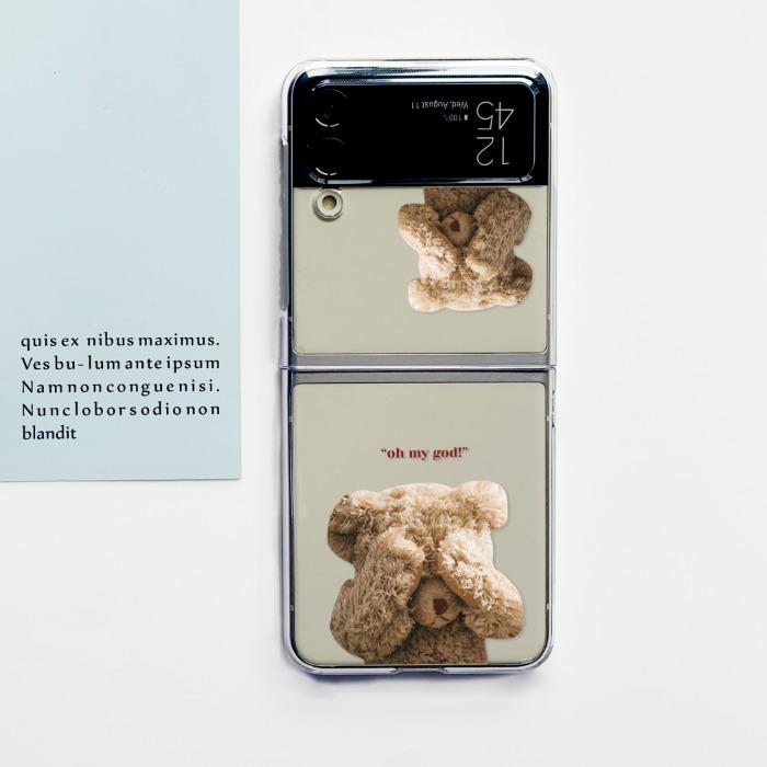 Z플립 클리어케이스 오엠쥐베어