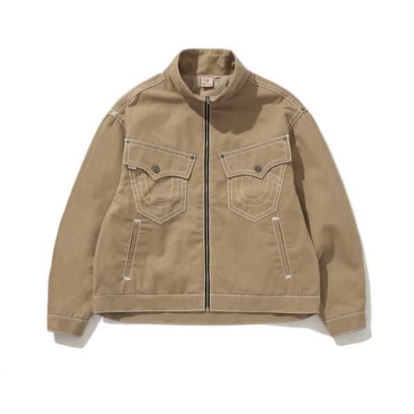 NOBLE JACKET (DARK BEIGE)