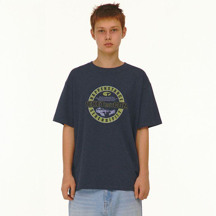 Lucky Tee Ash Blue
