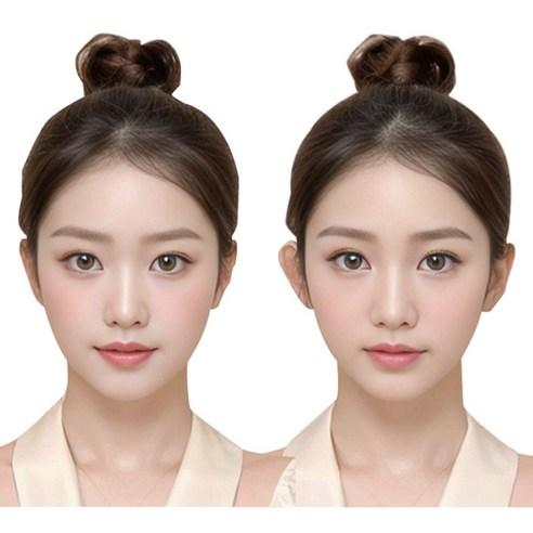 소보치 누운 귀 교정 테이프 엘프 귀 스티커, 투명색, 120개