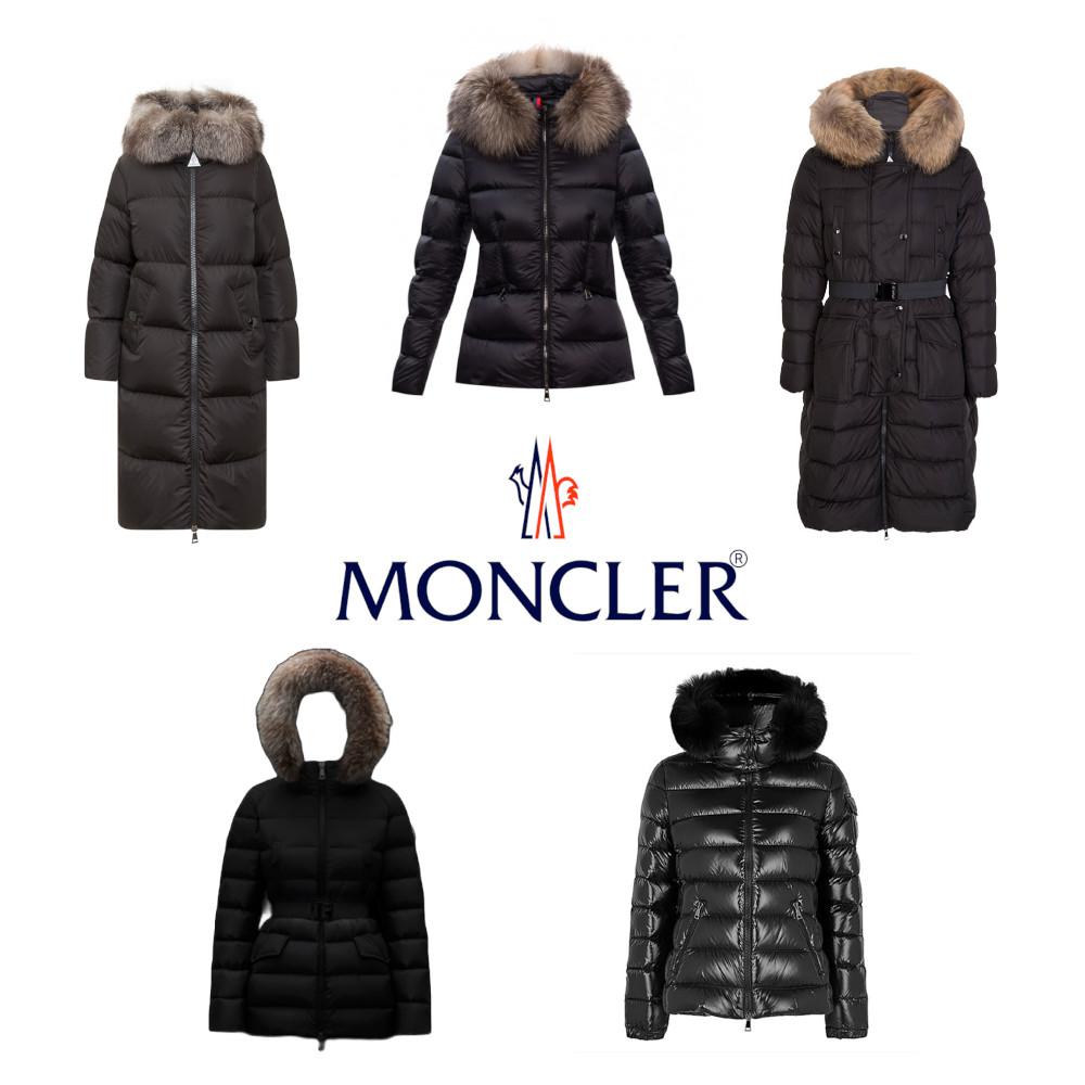 MONCLER 클로에 마로니에 보에드 클리온 여성 패딩 리얼퍼
