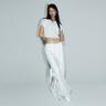 G_RIBBON SLIT PANTS / WHITE■3rd Reorder■