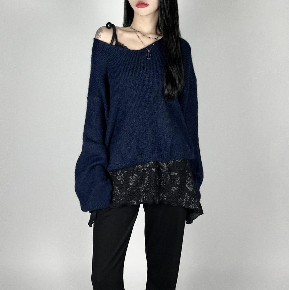 BALLOON V KNIT 벌룬브이니트