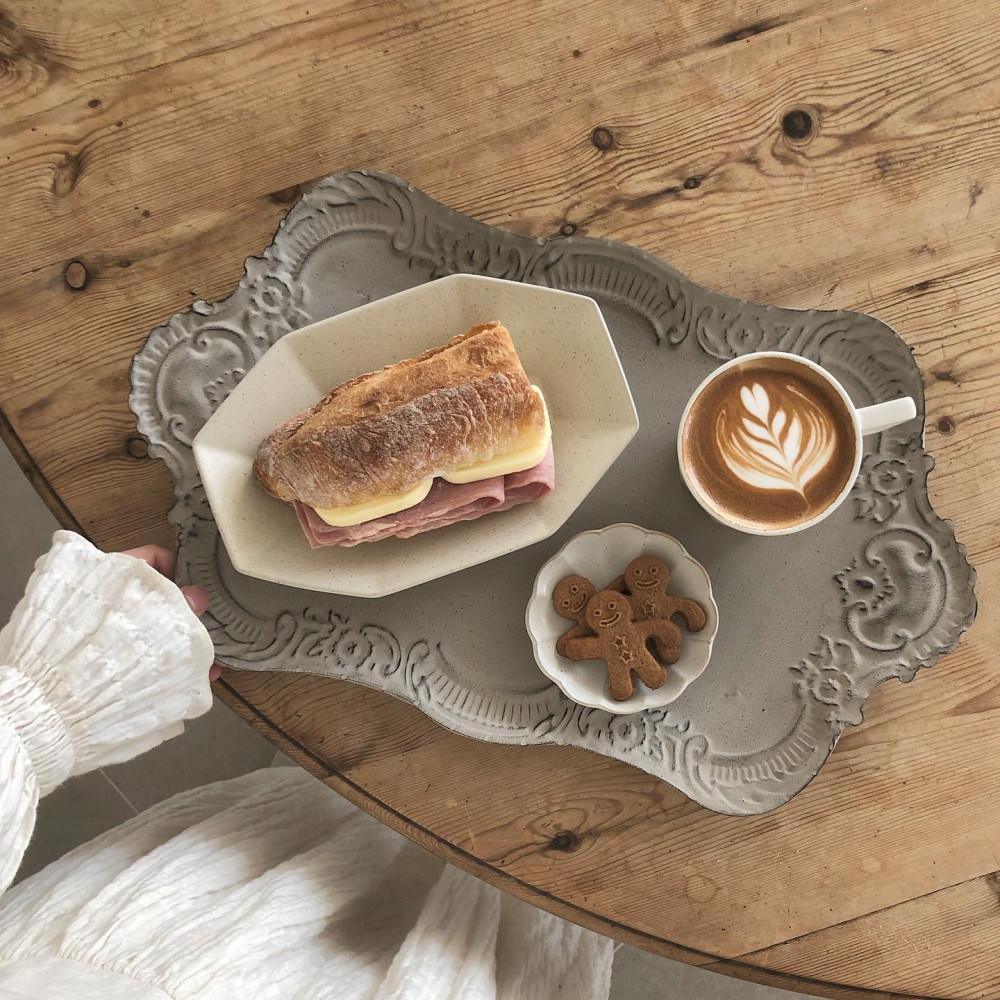 빅토리안 트레이 / 빈티지 철제 쟁반