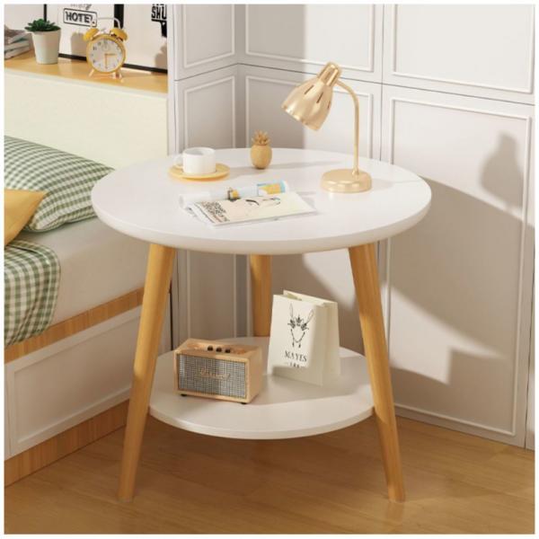 유럽식 원형 미니 사이드 테이블