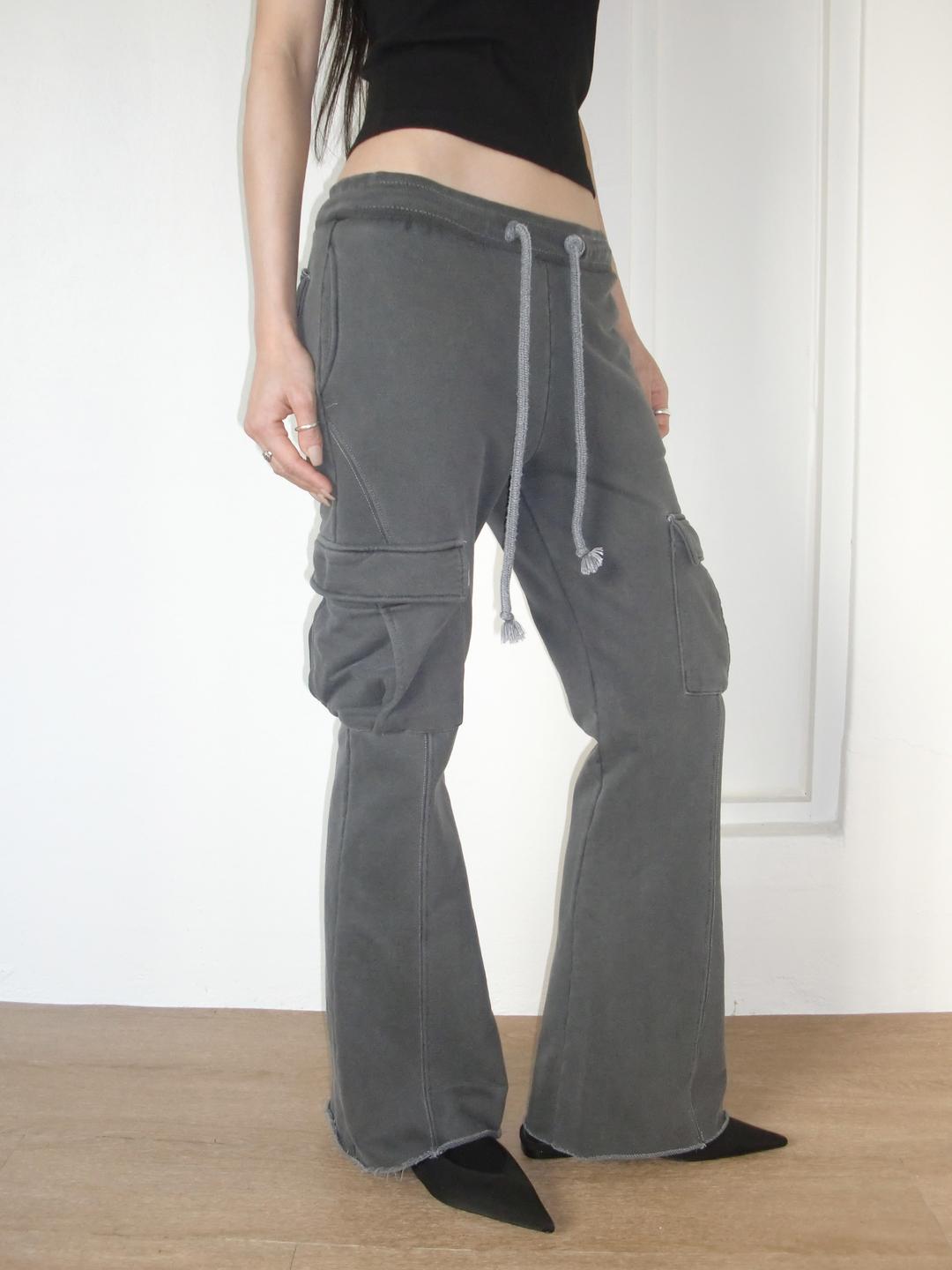 PIGMENT BOOTCUT PANTS_CHARCOAL