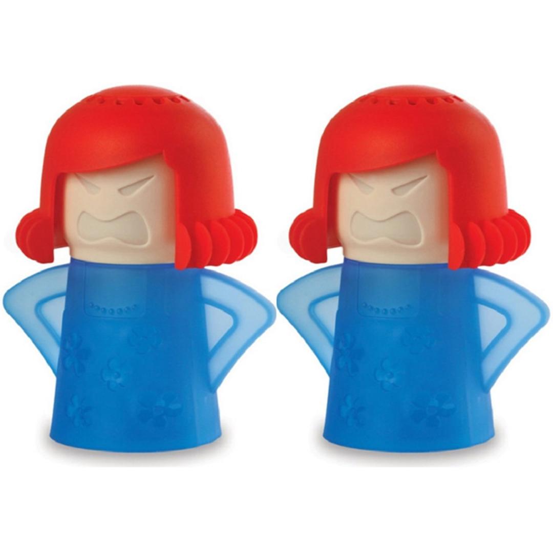 아파트32 앵그리마마 전자레인지 청소 스팀 클리너, 랜덤 발송, 2개 - 주방기타소품 | 쿠팡