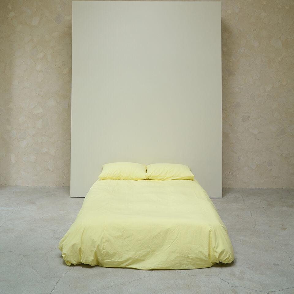 Neon yellow bedding