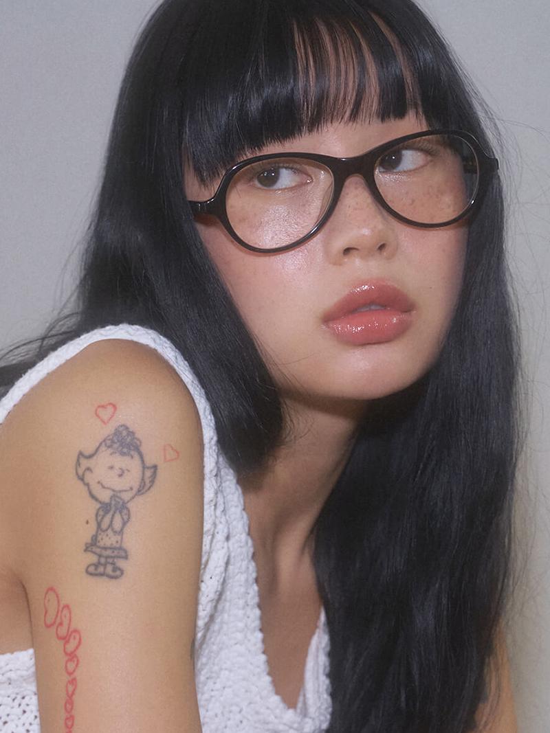 Louise Glasses Black