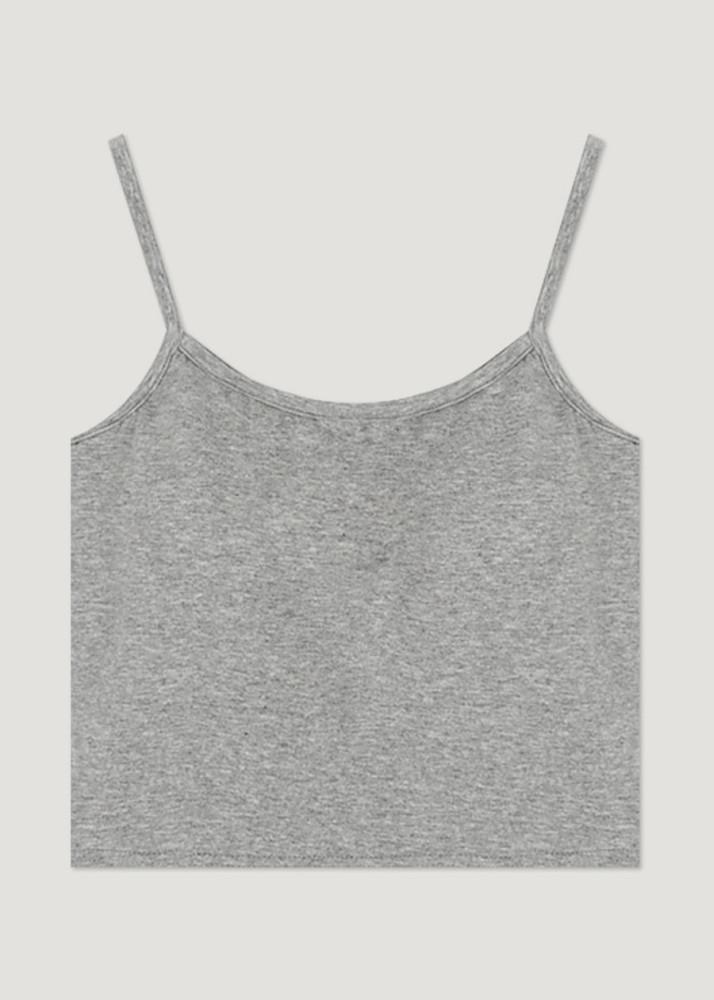 [3만장판매] [B-BASIC] 베이직 크롭 나시 (캡내장)