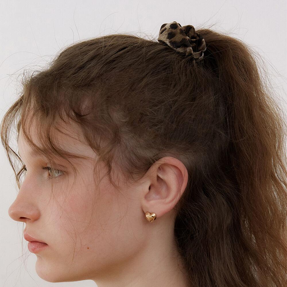 classique leopard scrunchie_mini_2color HS012