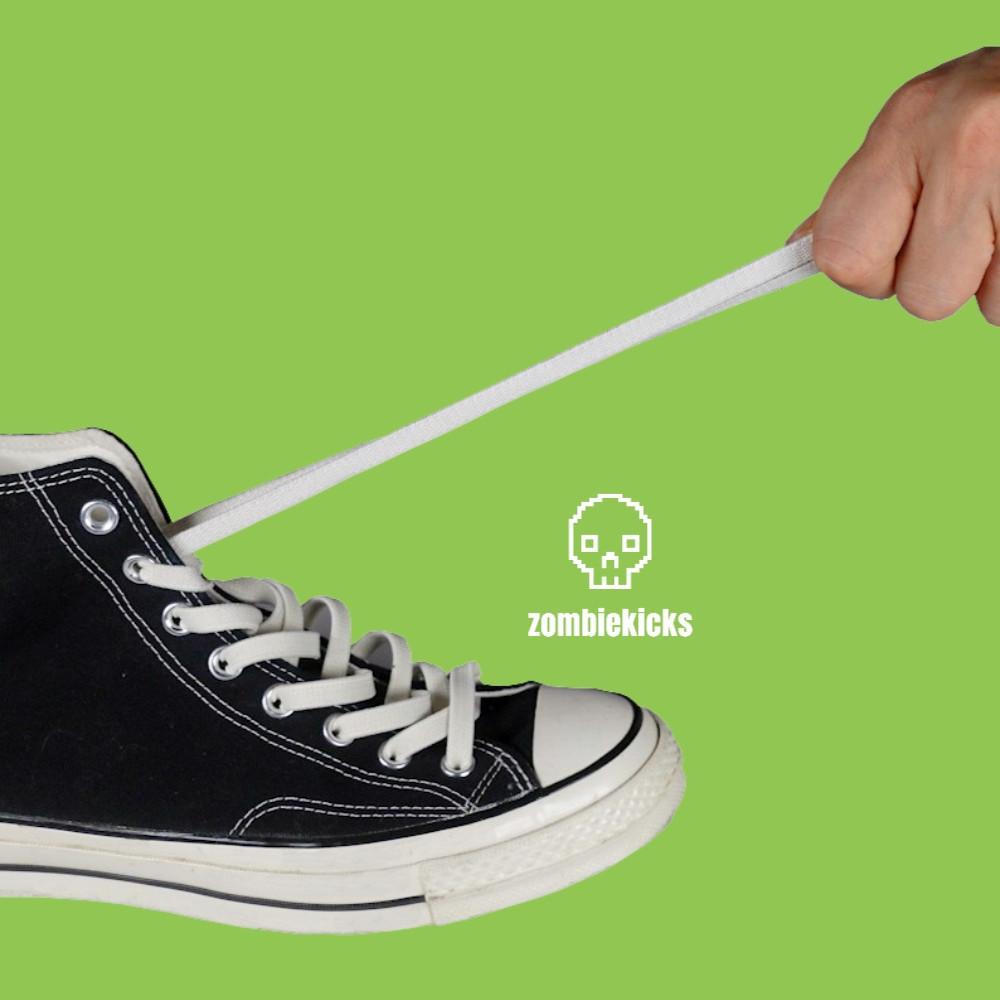 좀비킥스 운동화고무끈 고무줄 신발끈 하이탑 로우 컨버스 조던 덩크 국내제작 7mm 8mm