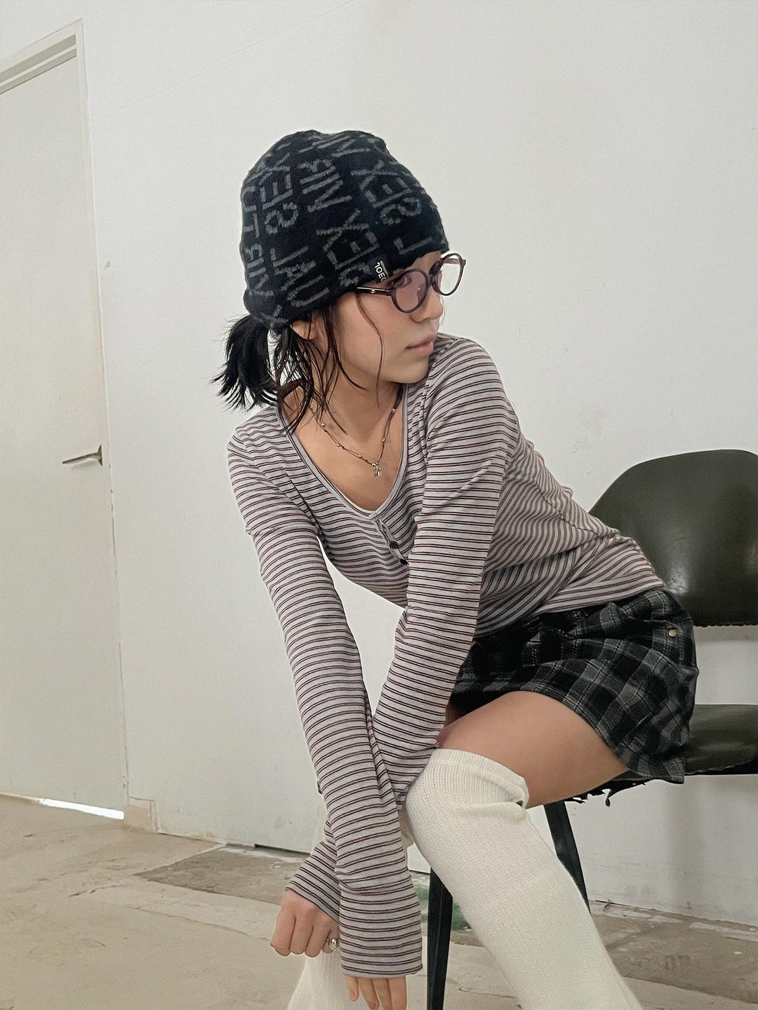 김아홉 에피 ST 헨리넥 T