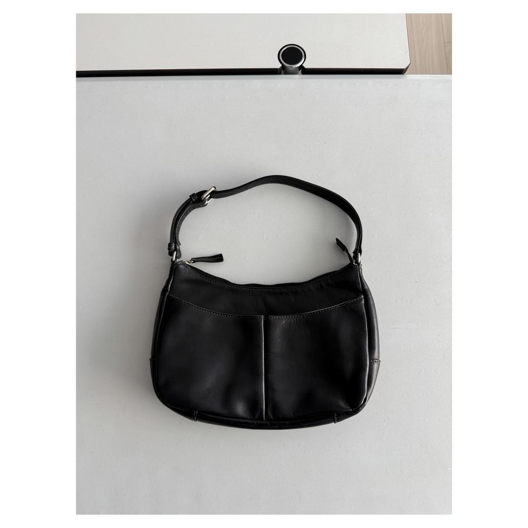 MARGARET HOWELL - Small Hobo Bag (Black)