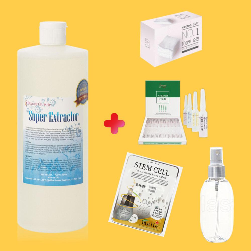 슈퍼엑스로션(슈퍼익스트랙터) 350ml 앰플 블랙헤드 화이트헤드 피지연화제 보떼크리스티에