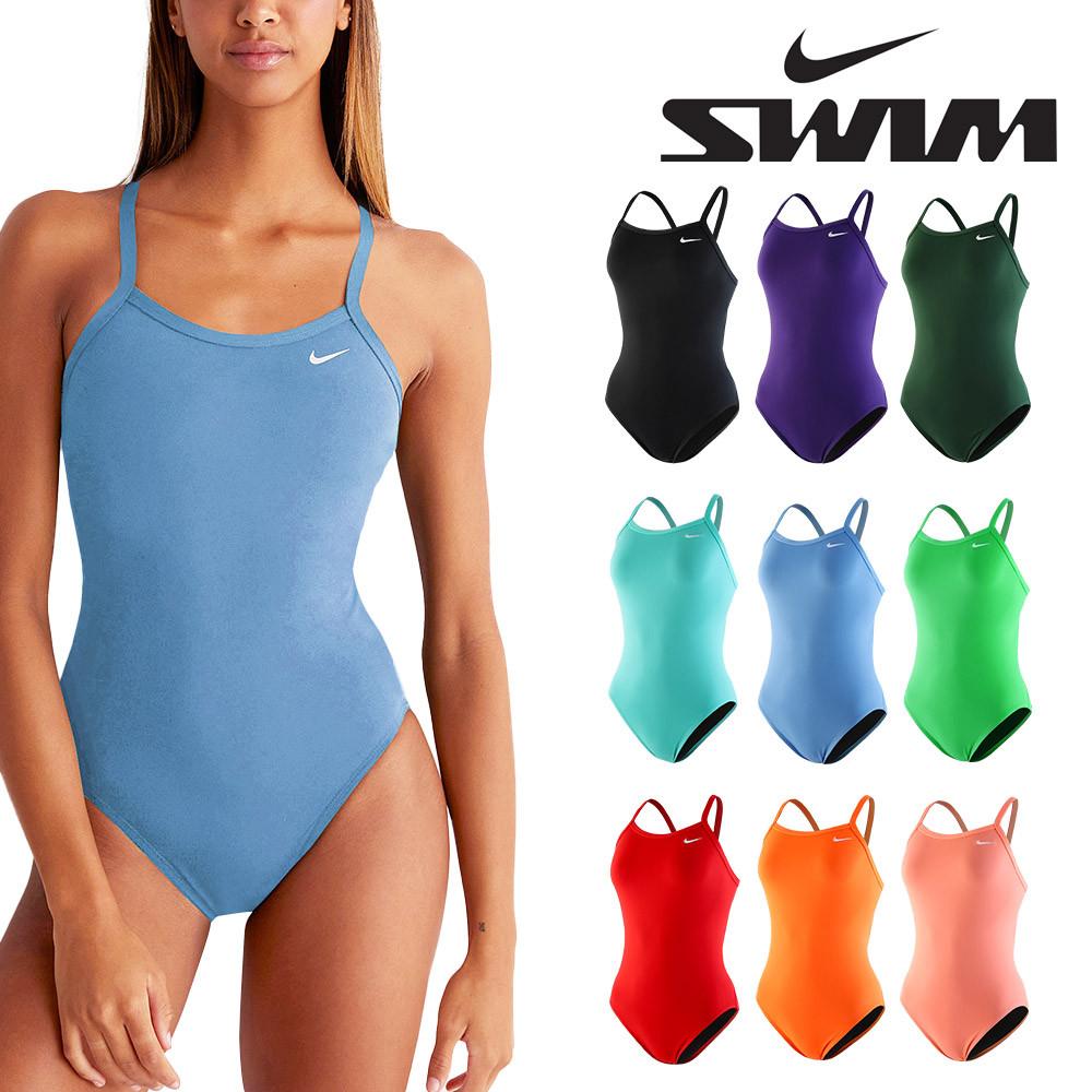 [나이키] 나이키 스윔 여성 하이드라스트롱 솔리드 레이서백 탄탄이 수영복 NESSA017