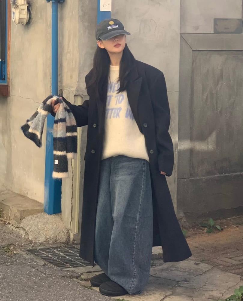 [남녀공용] 리크위르 울 더블 코트/2color