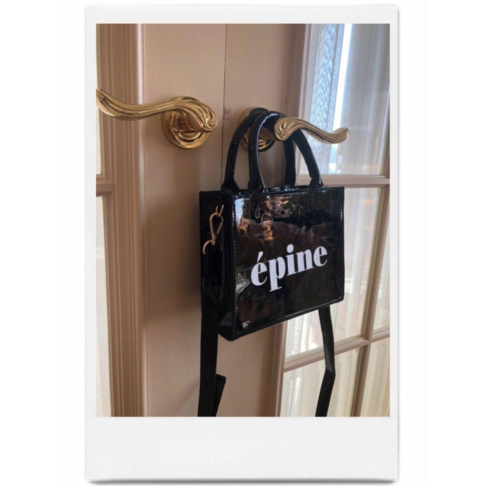 épine logo enamel 2way bag