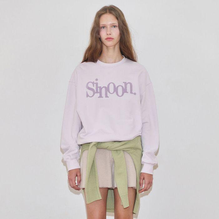 Boucle Logo Sweatshirt (Lavender)