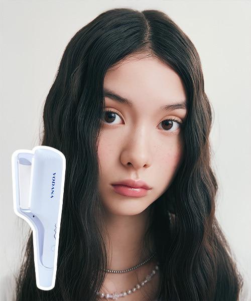트리플 플로우 물결고데기 40mm (2색상)