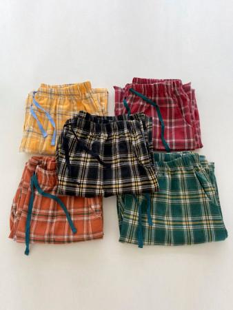 이런 상품 어때요? 리솜 남녀공용 체크 피치기모 커플 수면 잠옷바지 빅사이즈 파자마 홈웨어바지