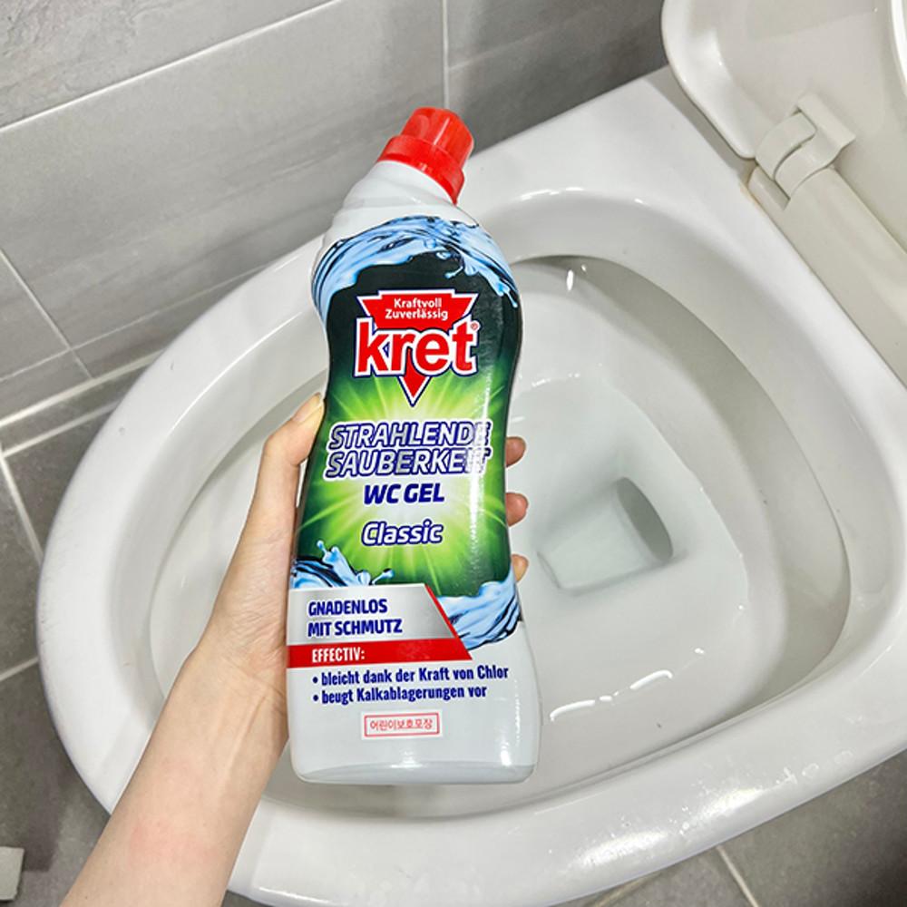 독일 크렛 변기 세정제 750ml 강력한 세정제 악취제거 코팅효과