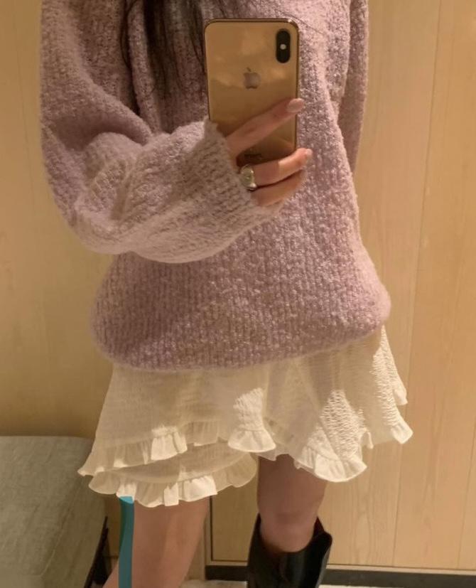 히스 포스터 스팅 훌 스커트 미니 캉캉 SK (2C)