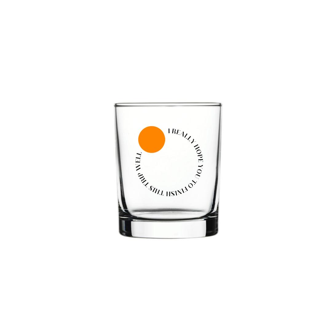 [B-grade] Sun rise glass cup