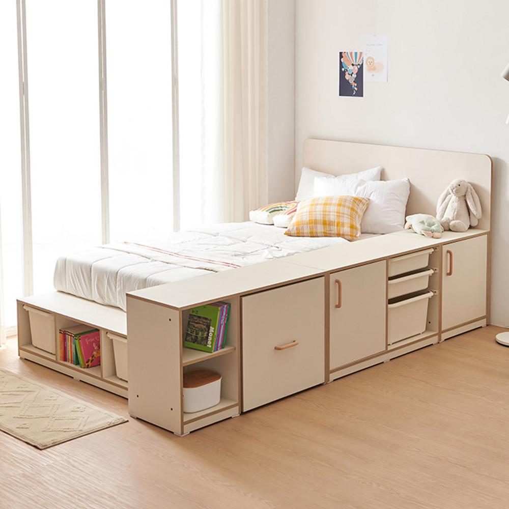 라벨라F 아르포 모듈 A형 수납 침대프레임SS (착불)