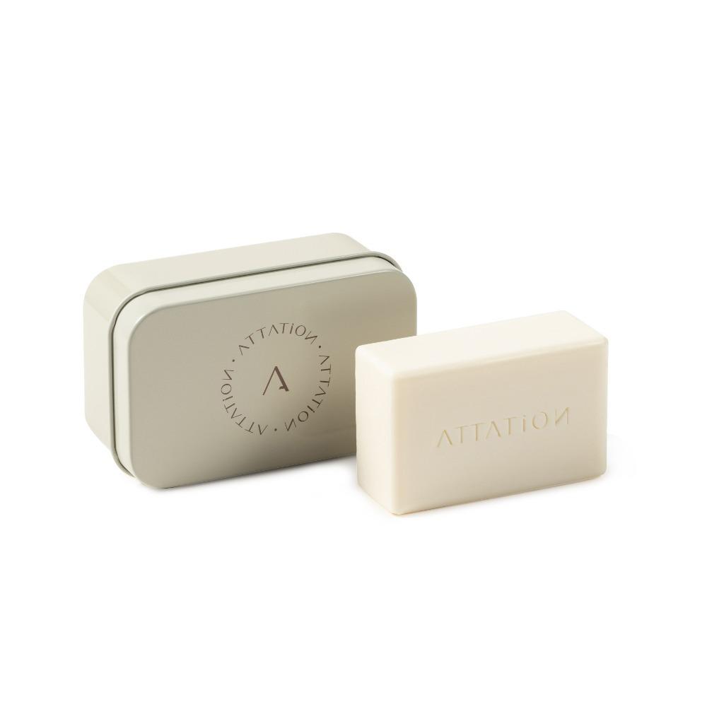 [스페셜 에디션]어테이션 약산성 익모초 올인원 클렌징 샴푸바 바디바(건성 보습케어)