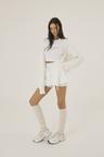 Cable baggy bolero