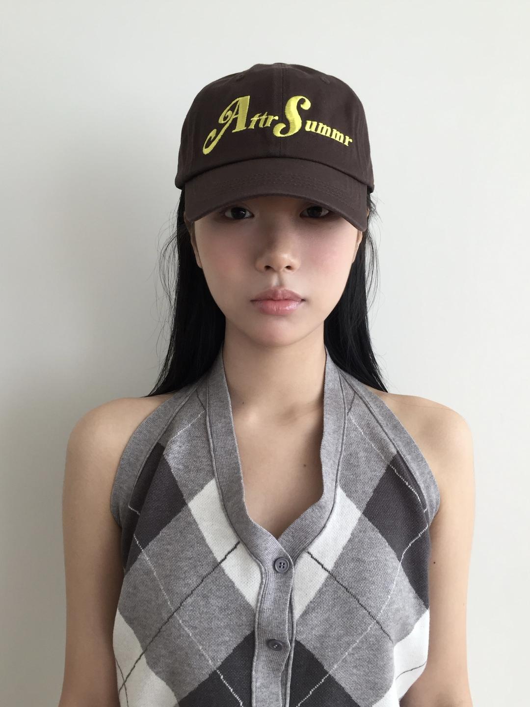 afs logo cap (brown)