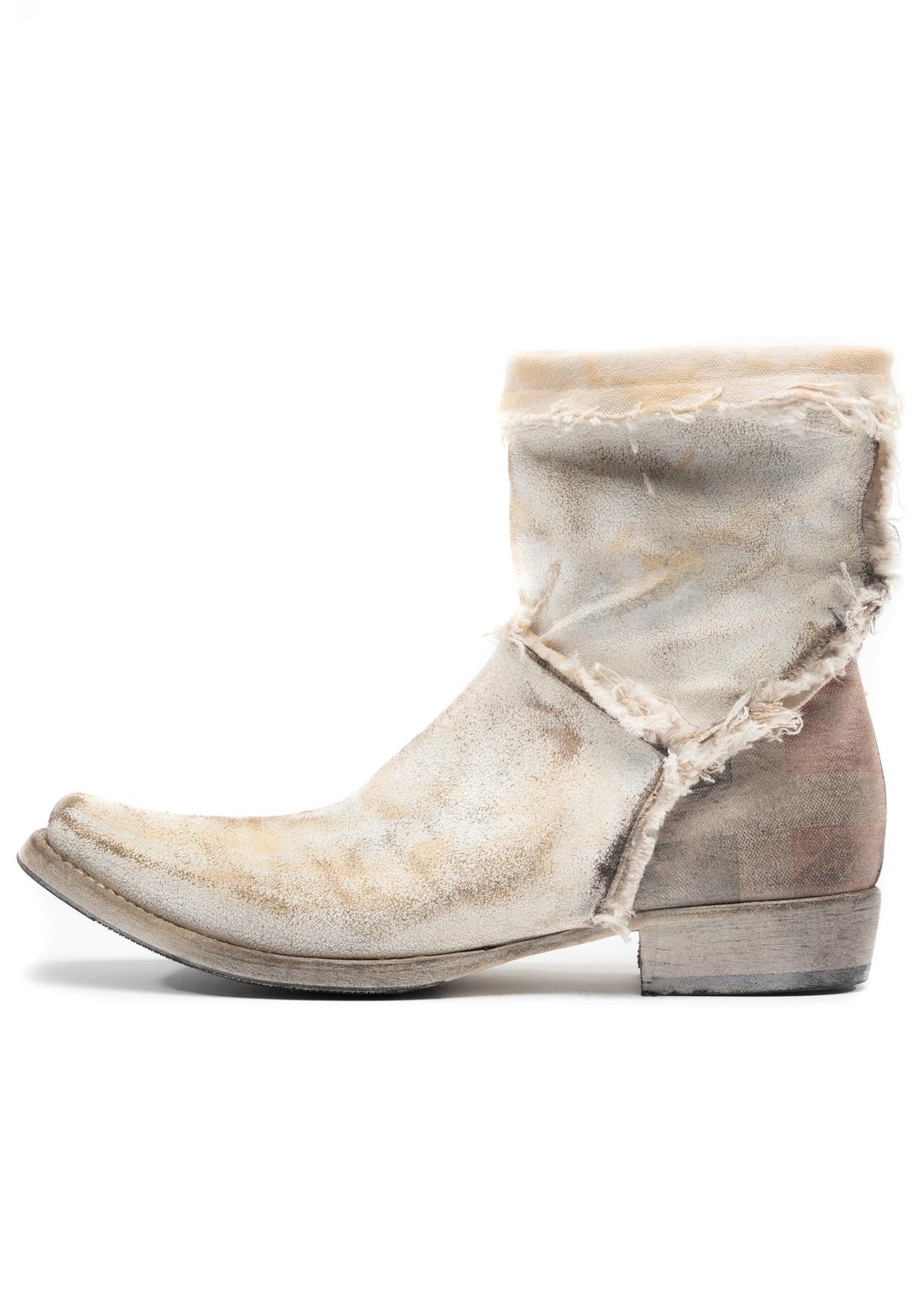 TEXAN BOOTS FLAG BEIGE USED - IT41