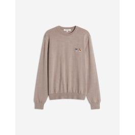 DOUBLE FOX HEAD MERINO REGULAR JUMPER