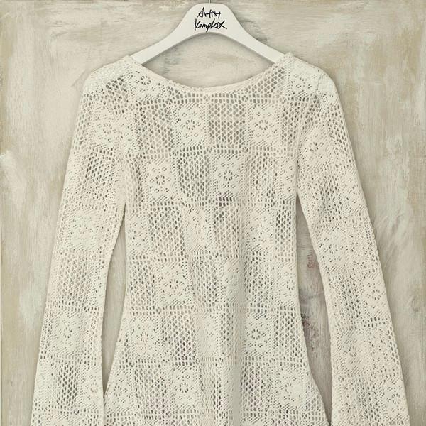 ROMANTIC FLOWER LACE-UP DRESS (CROCHET)