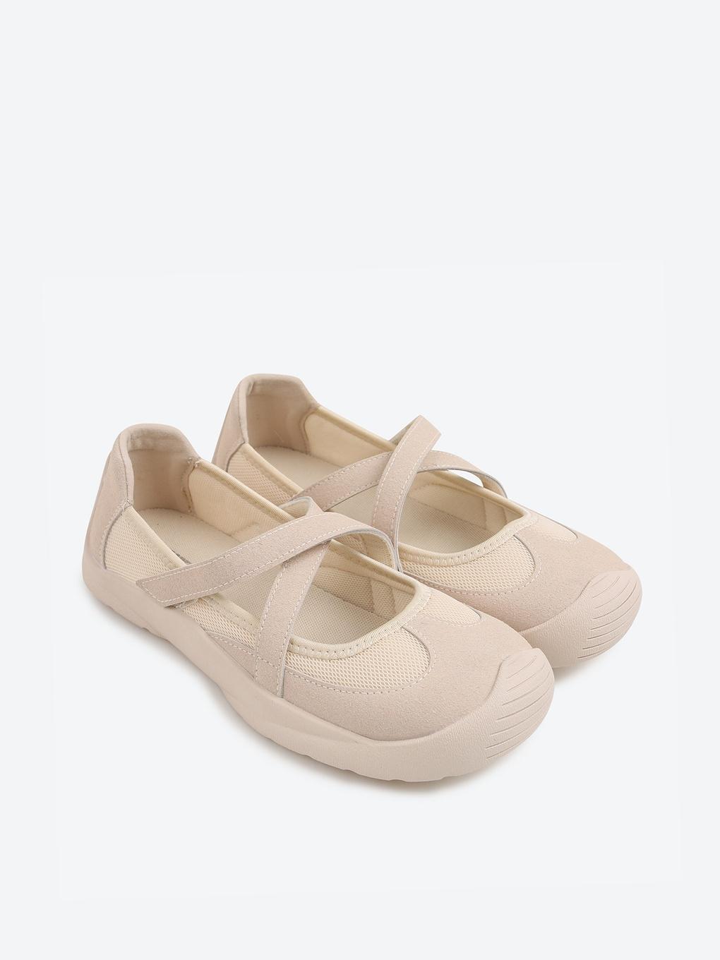 X자 메리제인 발레 스니커즈 HPWPDEF905