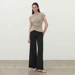 [25S/S](택가:89,000원)에센셜 솔리드 와이드 팬츠(PT-5682)