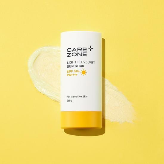 케어존 라이트핏 벨벳 선스틱 39g