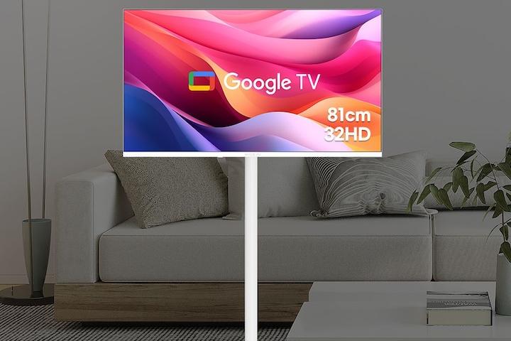 화이트에디션 구글스마트81CM(32인치)HDTV와이드무빙뷰 삼탠바이미 거치가능