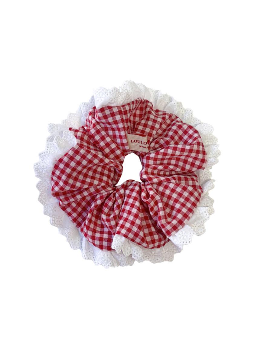 Cherry Jubilee Scrunchie (Red)